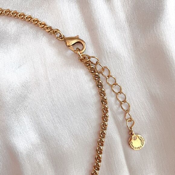 Charter Club Chunky Rhinestone Hearts Statement Necklace - Picture 7 of 8